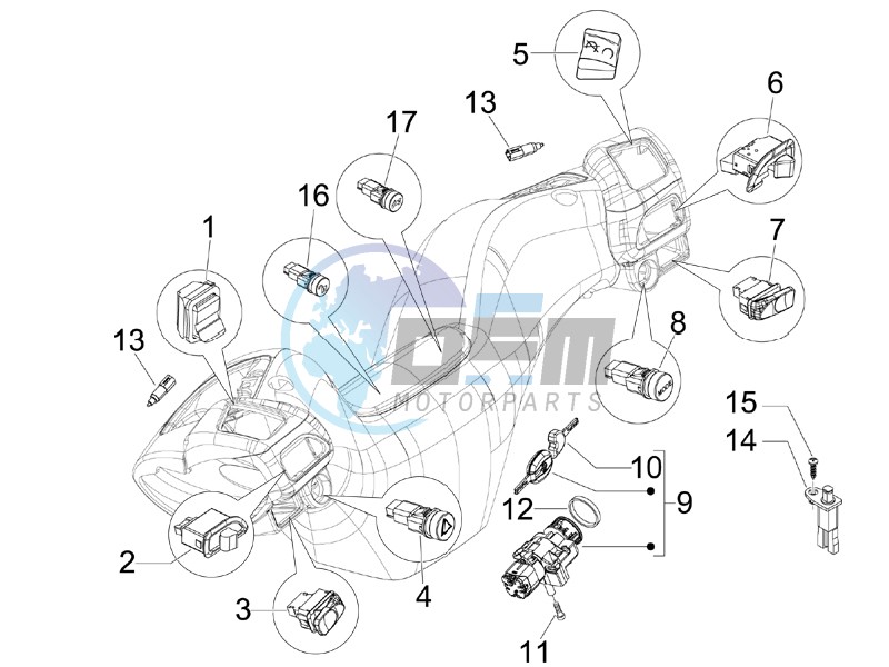 Selectors - Switches - Buttons