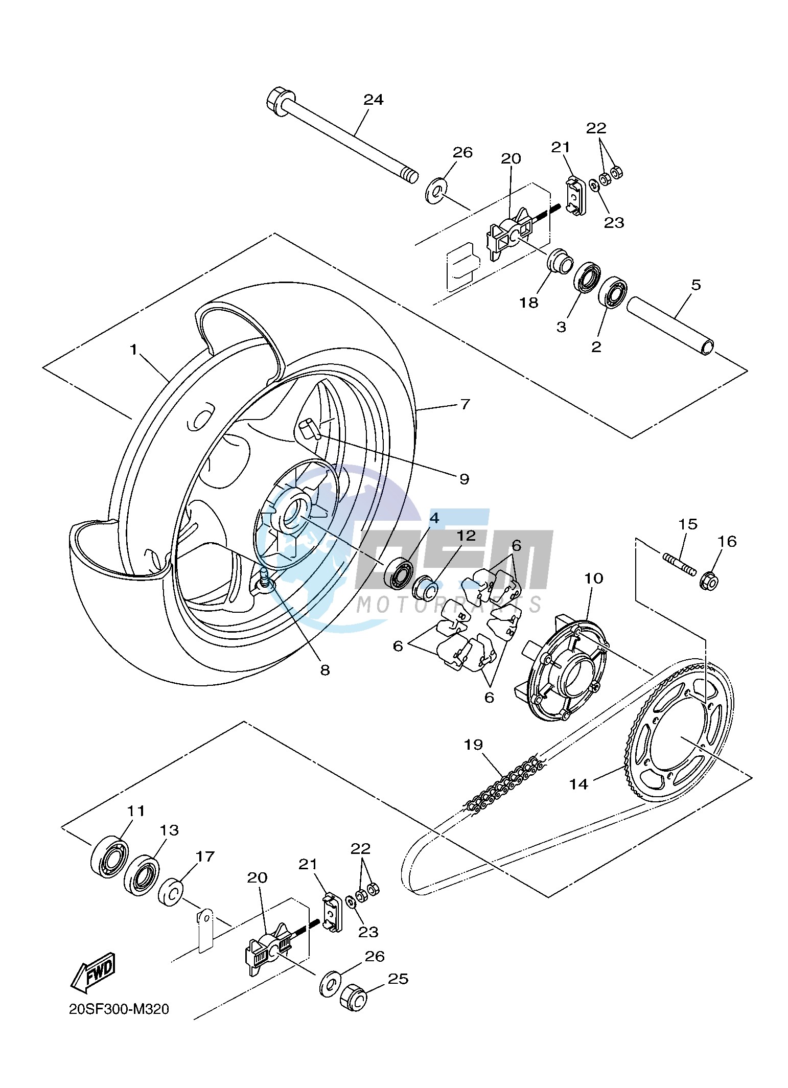 REAR WHEEL