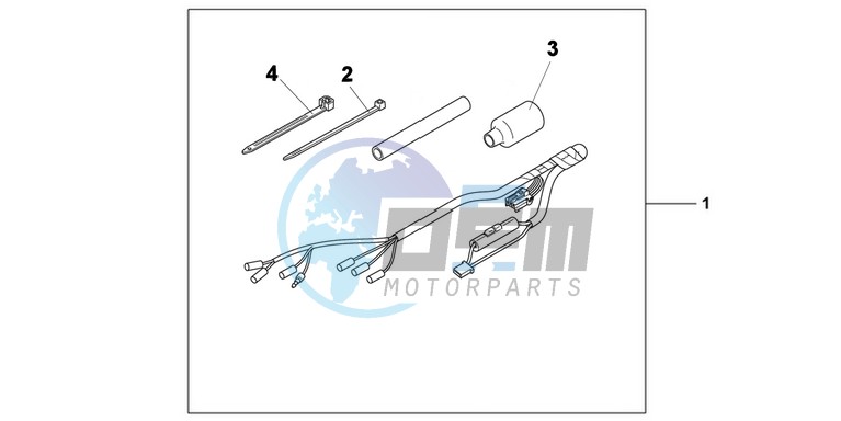 HEATED GRIP ATT KIT