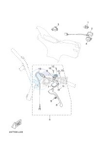 YN50 NEO'S (2APC 2APC 2APC) drawing HANDLE SWITCH & LEVER