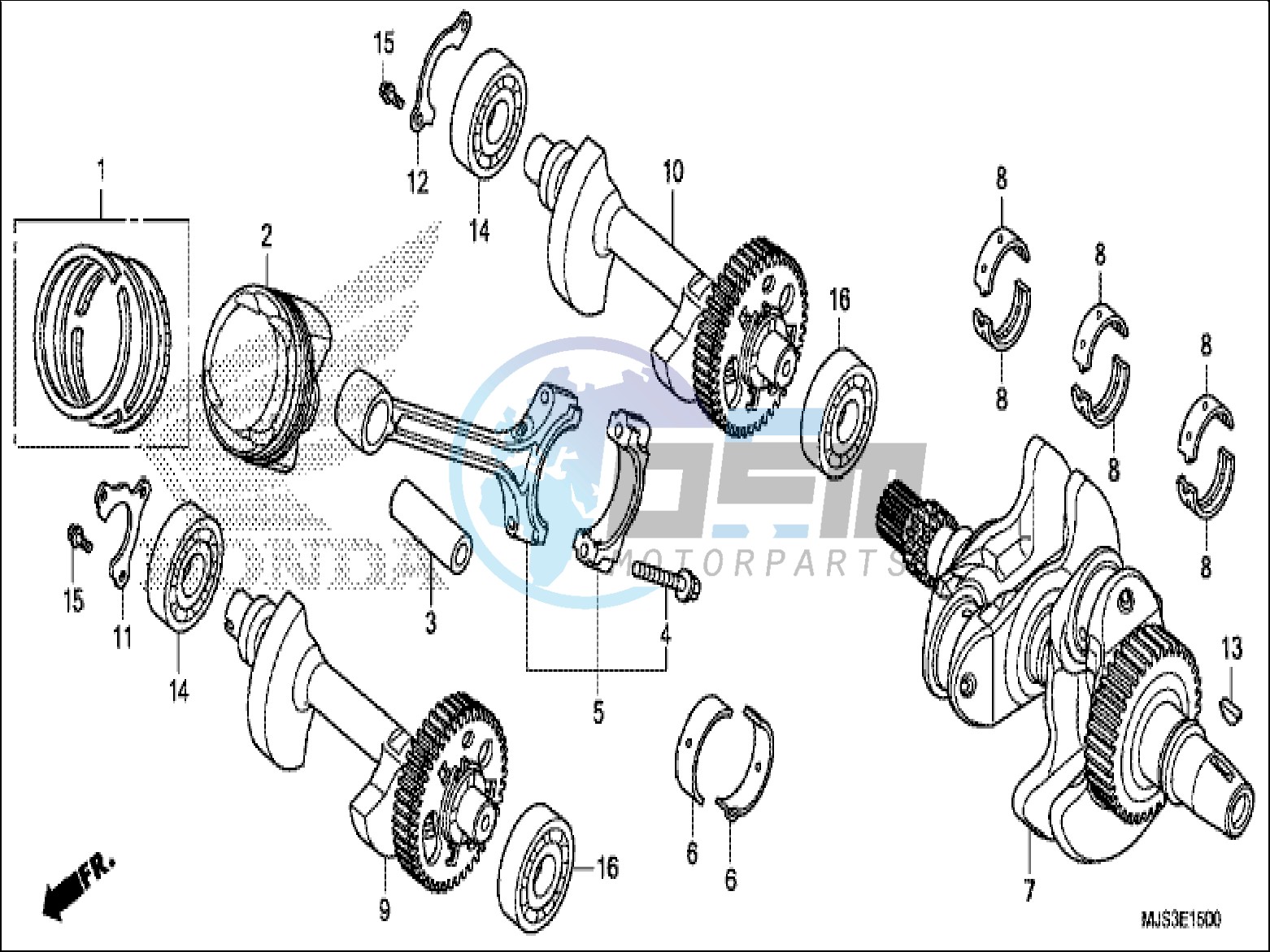 CRANKSHAFT/PISTON