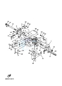 F15A drawing FRONT-FAIRING-BRACKET