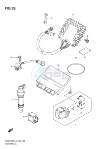 GSX1300R (E2) Hayabusa drawing ELECTRICAL (GSX1300RL1 E19)