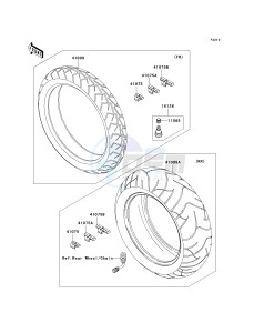 VN 2000 G [VULCAN 2000] (8F-9F) G8F drawing TIRES