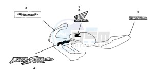 VTR1000F FIRE STORM drawing MARK