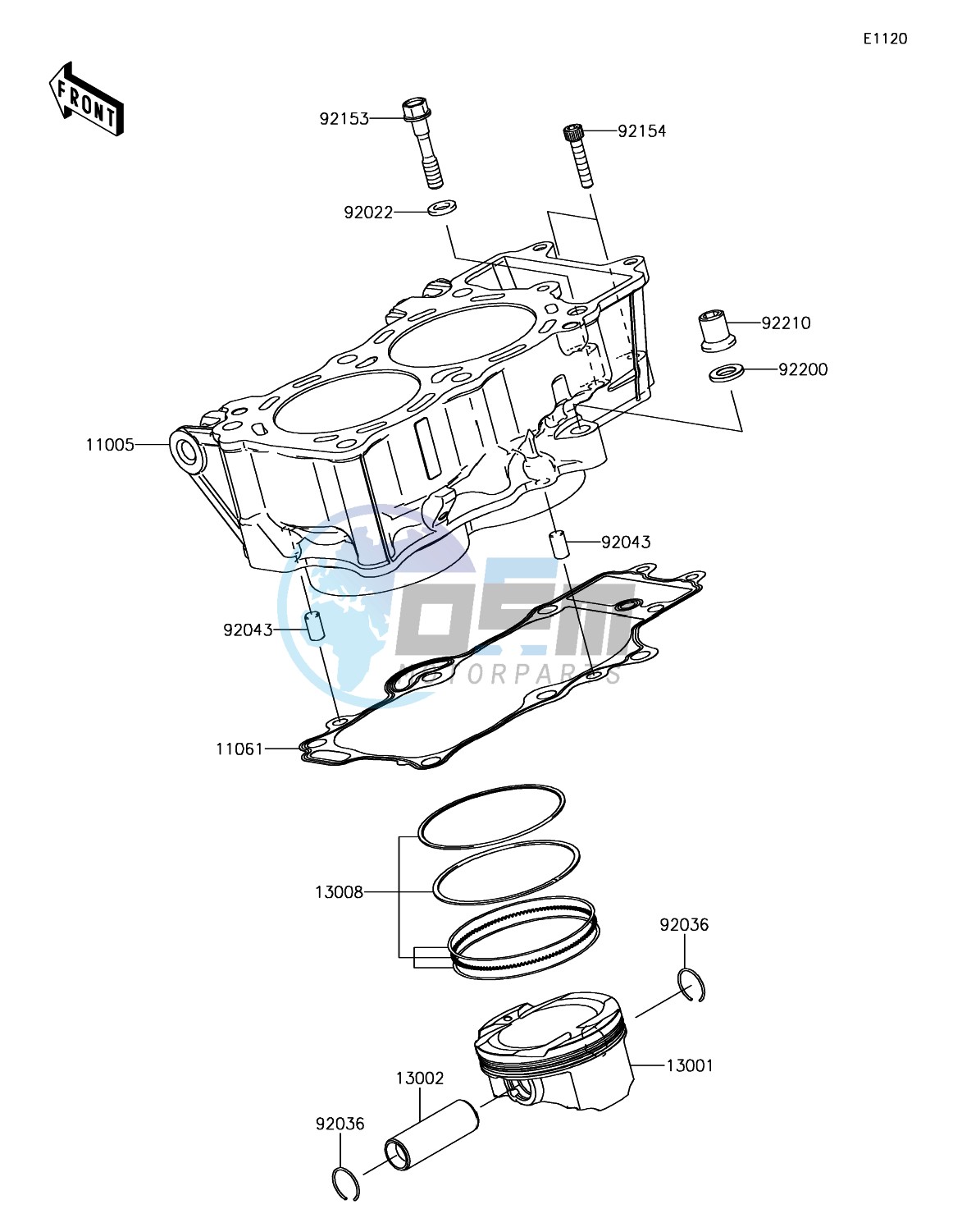 Cylinder/Piston(s)