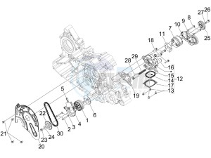 GP 800 Centenario drawing Oil pump