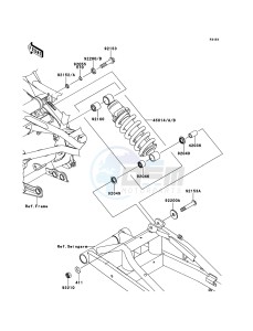 ER-6N ER650CAF GB XX (EU ME A(FRICA) drawing Suspension/Shock Absorber