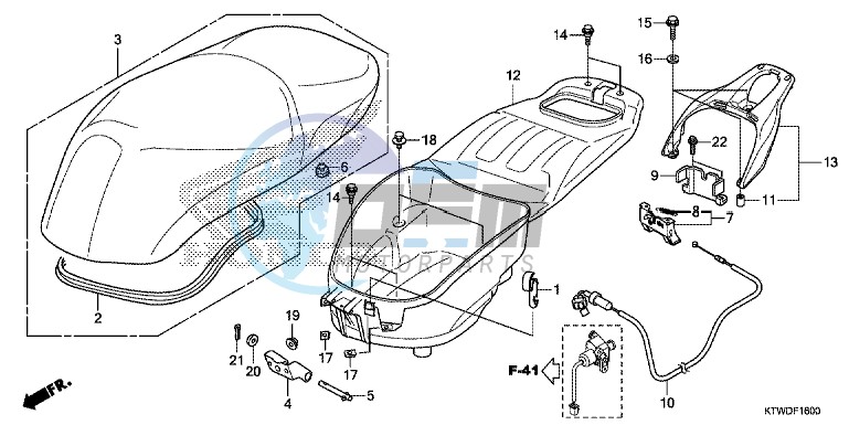 LUGGAGE BOX/SEAT