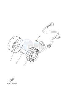 YFM700FWAD YFM70GPLG GRIZZLY EPS SE (B318) drawing GENERATOR