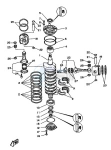 L150A drawing CRANKSHAFT--PISTON