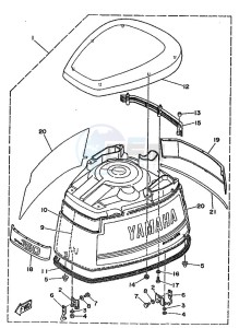 150C drawing FAIRING-UPPER