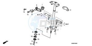 TRX250TMA U drawing STEERING SHAFT