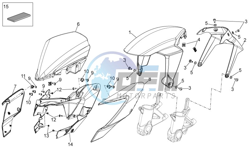 Front body - Front mudguard