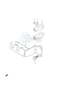 DF 9.9A drawing Remocon Cable Holder - w/Remote Control