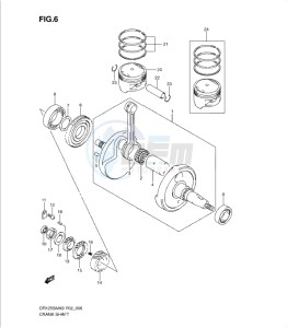 DR125SML 0 drawing CRANKSHAFT