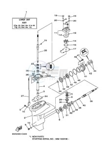 F15PLRC drawing PROPELLER-HOUSING-AND-TRANSMISSION-1