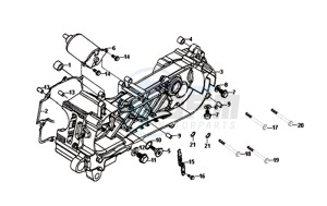 SYMPHONY ST 200i (L8) EU drawing CRANKCASE COVER LINKS