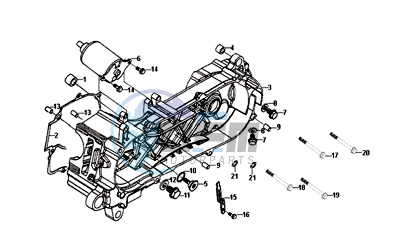 CRANKCASE COVER LINKS