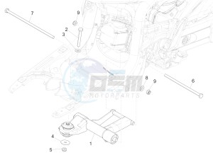 Liberty iGet 50 4T 3V (NAFTA) drawing Swinging arm