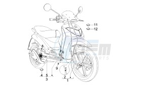 SONAR - 125 CC VTHLS1A1A 4T drawing CABLE, THROTTLE