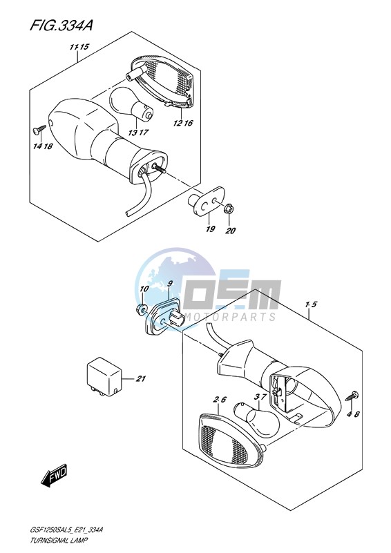 TURNSIGNAL LAMP