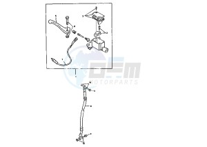 BW'S BUMP 50 drawing FRONT MASTER CYLINDER