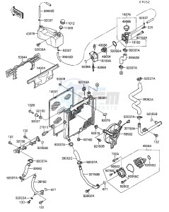 ZX 1000 B [NINJA ZX-10] (B3) [NINJA ZX-10] drawing RADIATOR