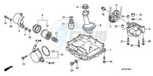 CBF10009 Ireland - (EK) drawing OIL PAN/OIL PUMP