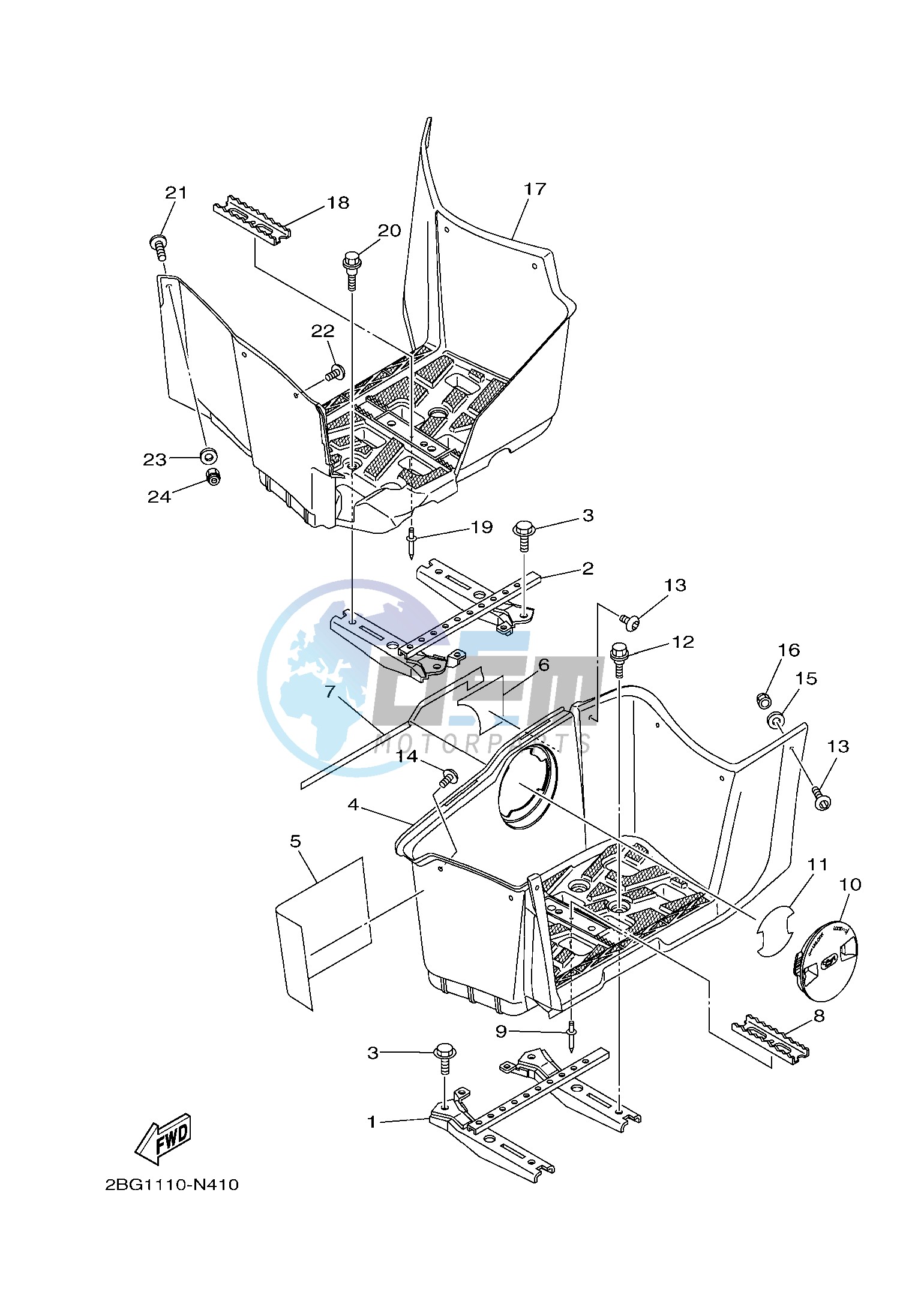 STAND & FOOTREST