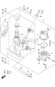 DF 200A drawing Trim Cylinder