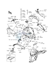 Z800 ZR800CGFA UF (UK FA) XX (EU ME A(FRICA) drawing Fuel Tank