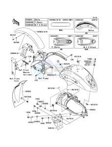 VN900_CUSTOM VN900CBF GB XX (EU ME A(FRICA) drawing Fenders