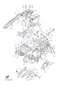 FJR1300A FJR1300A ABS (1MC9 1MCA 1MCB) drawing FENDER