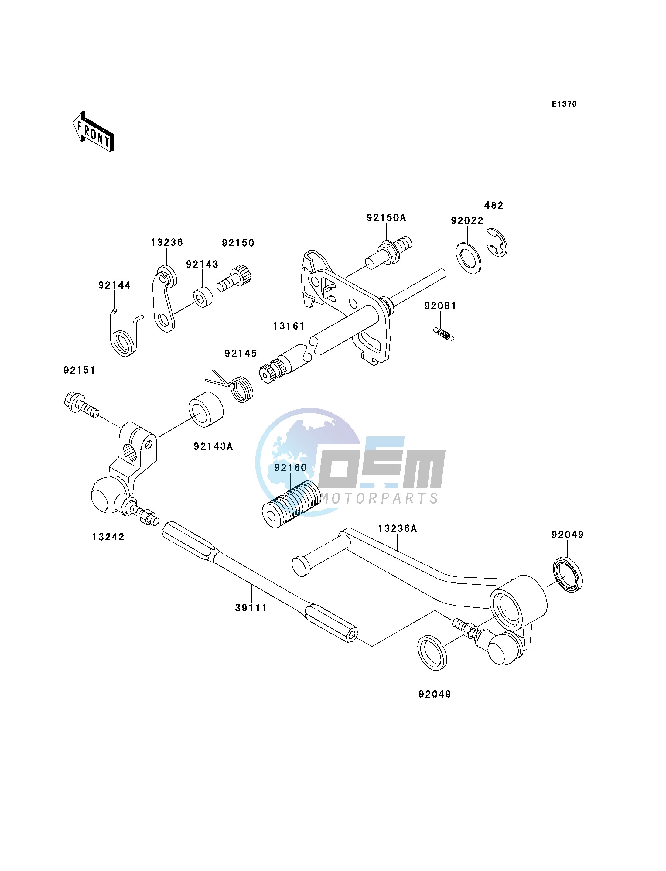 GEAR CHANGE MECHANISM