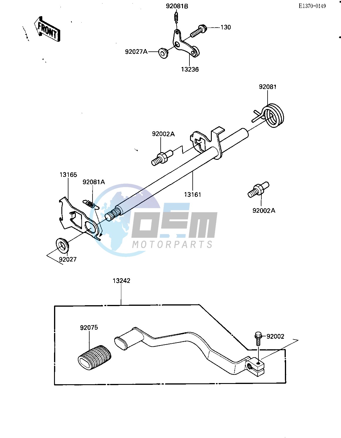 GEAR CHANGE MECHANISM