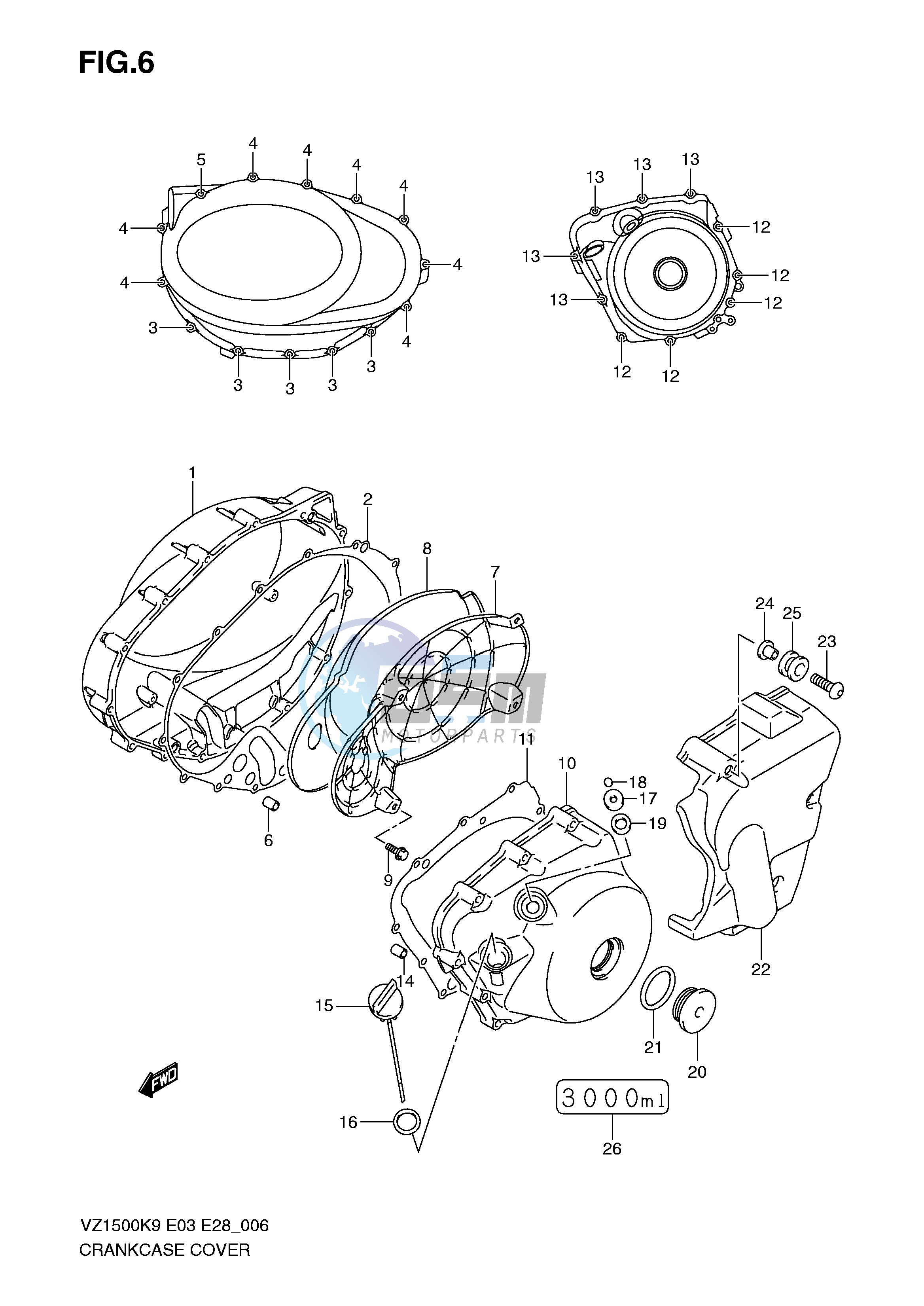 CRANKCASE COVER