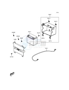 J125 SC125AGFA XX (EU ME A(FRICA) drawing Battery