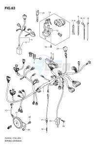 DL650 (E2) V-Strom drawing WIRING HARNESS (DL650L1 E24)