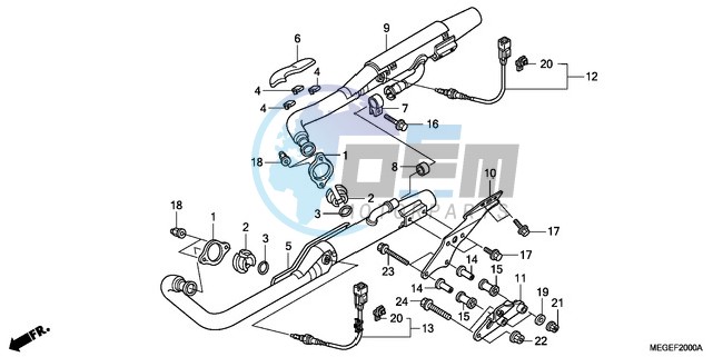 EXHAUST MUFFLER