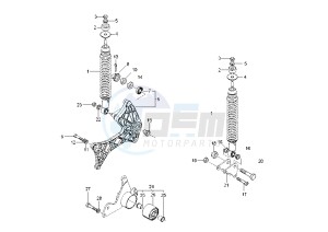 GRANTURISMO 200 drawing Rear Damper