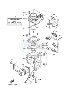 F250TUR-2009 drawing THROTTLE-BODY