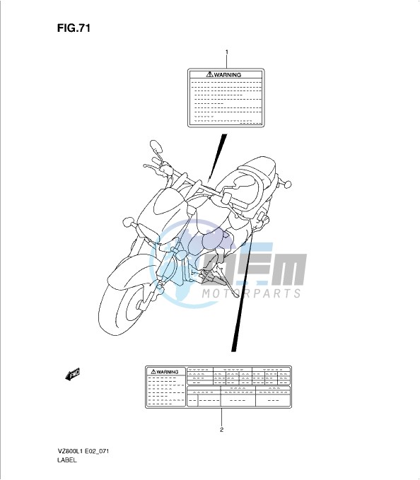 LABEL (VZ800L1 E24)