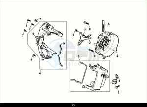 FIDDLE II 50 EFI (AF05W6-NL) (M2) drawing SHROUD ASSY