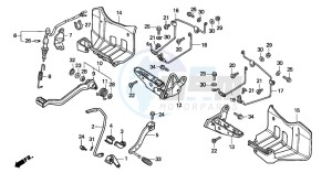 TRX300EX FOURTRAX 300 EX drawing STEP