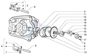 X8 200 drawing Rocker Levers