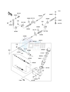 KAF 620 K [MULE 3010 TRANS4X4 HARDWOODS GREEN HD] (K1) K1 drawing MASTER CYLINDER