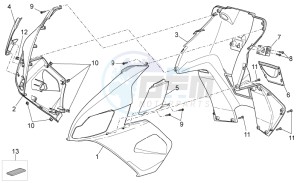 SR 50 H2O new ie AND carb. drawing Front body III