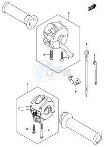 GSX-S750A drawing HANDLE SWITCH