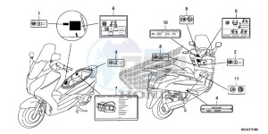 FES125C drawing CAUTION LABEL